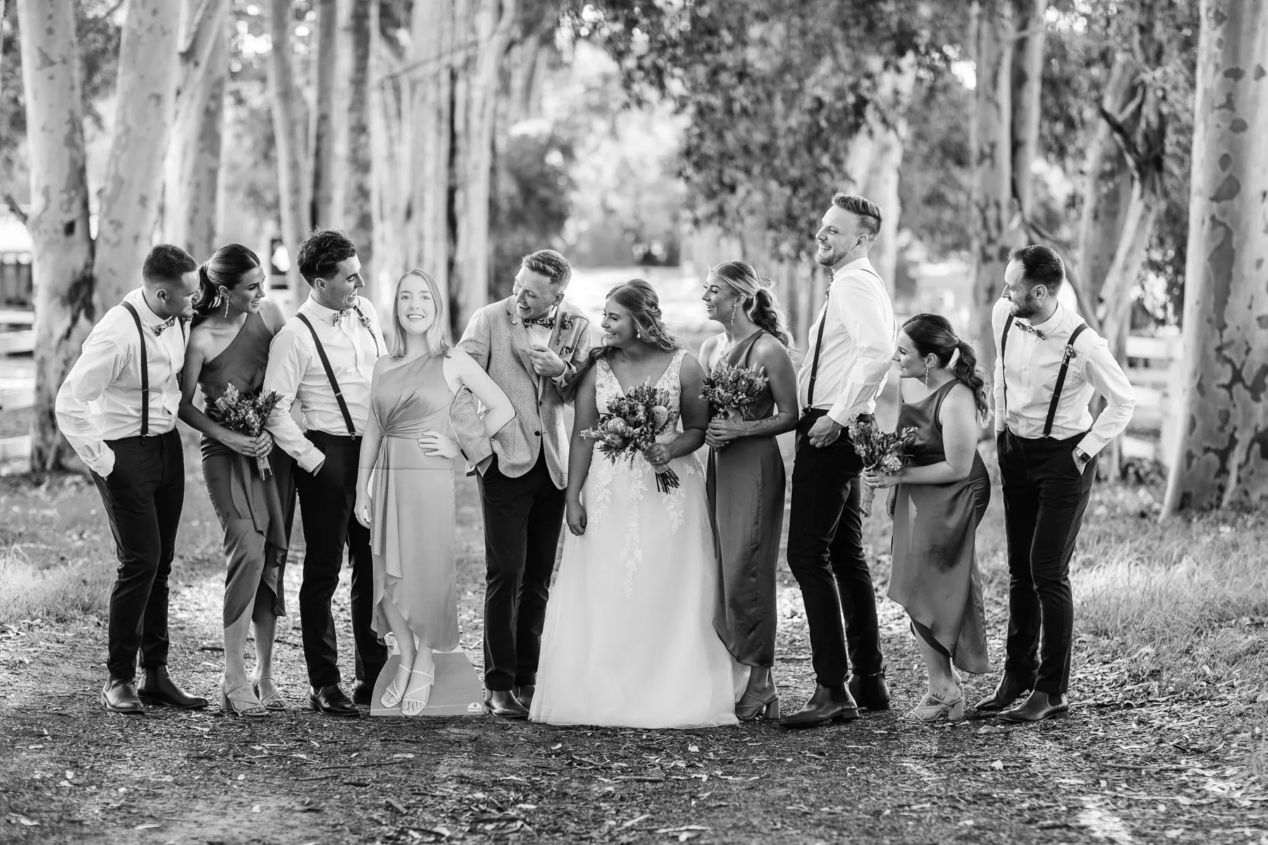 Emily and Stewart, married