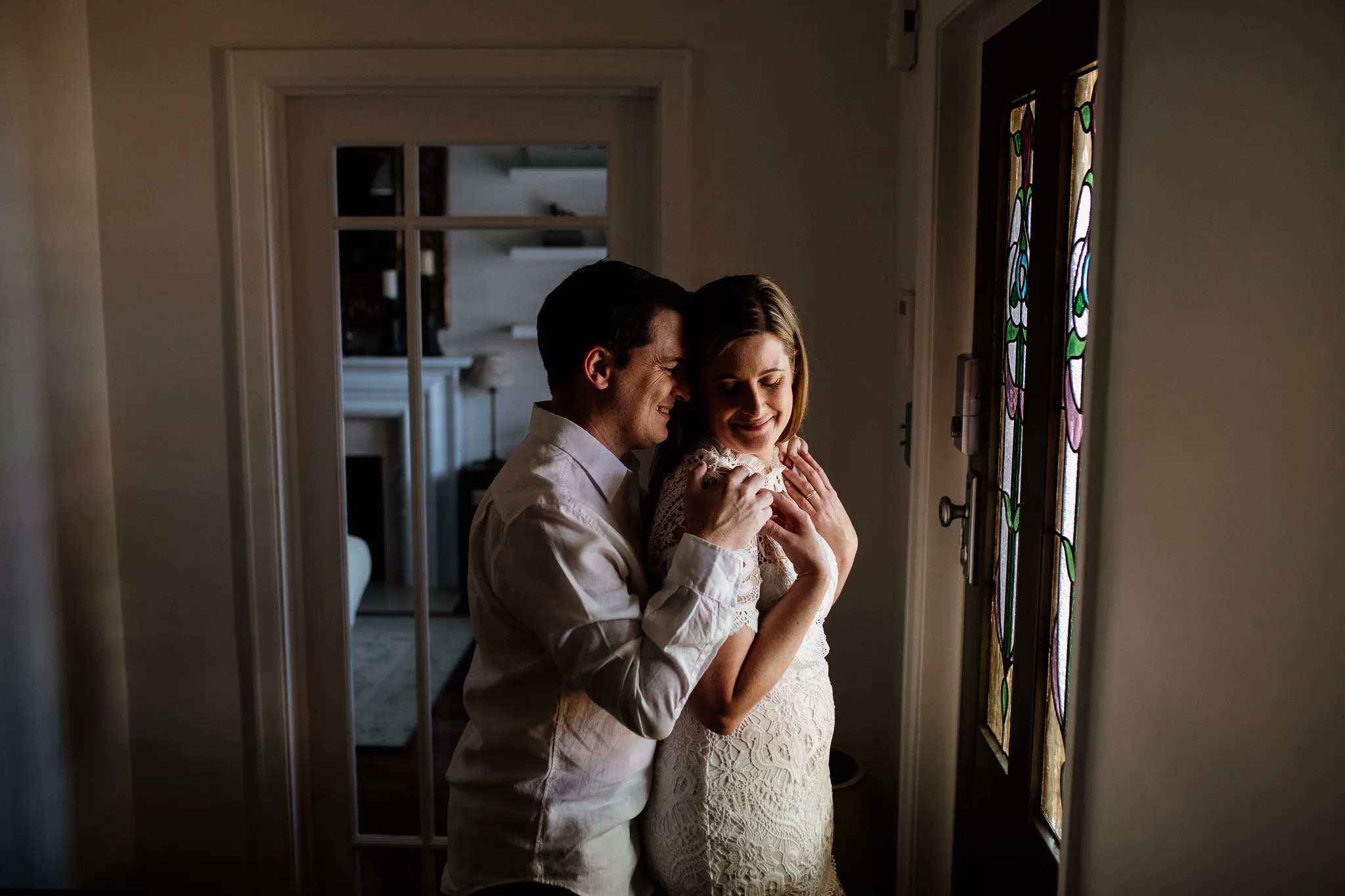Stacey and Nick, surprise wedding