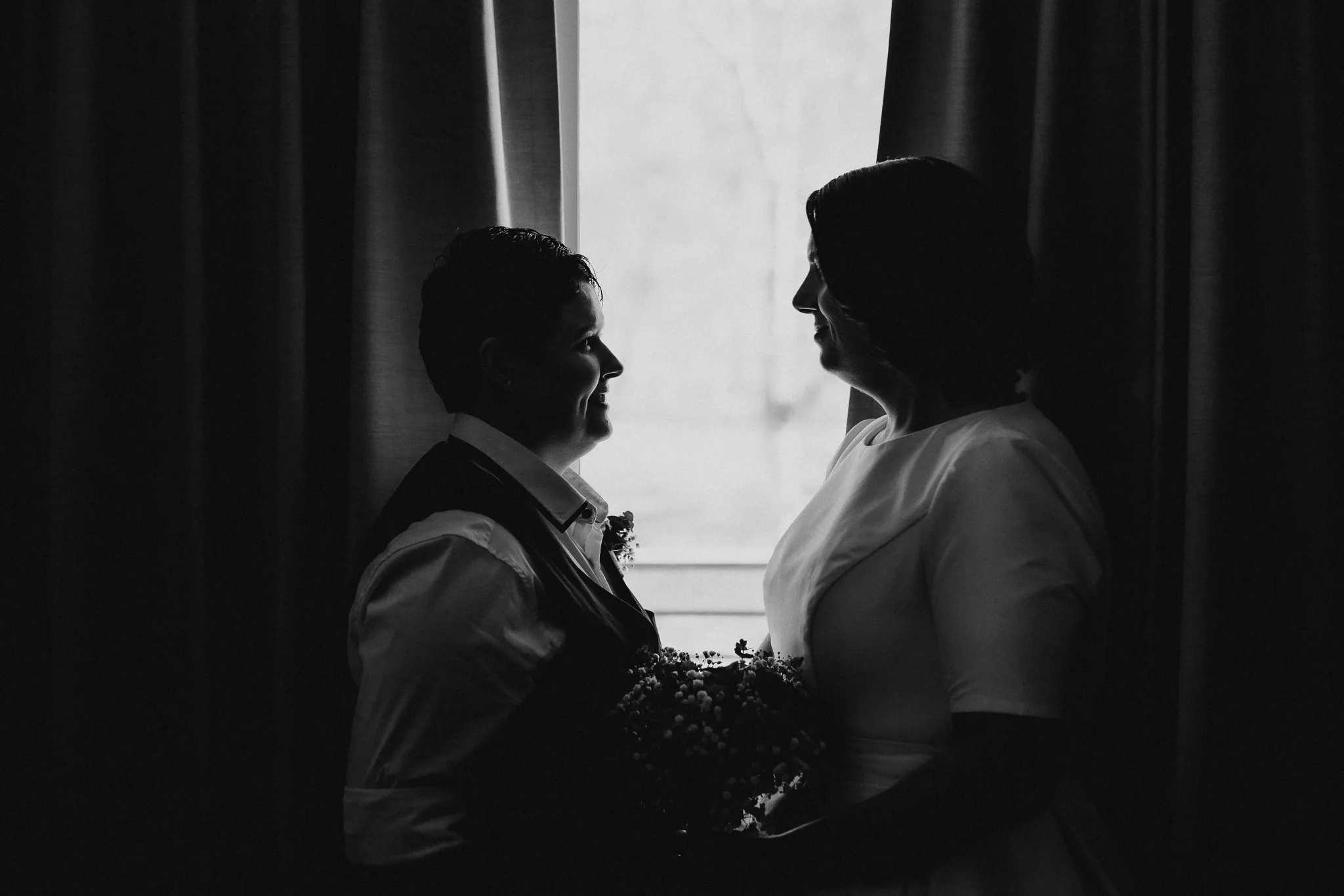 Candess and LaToya, wedding