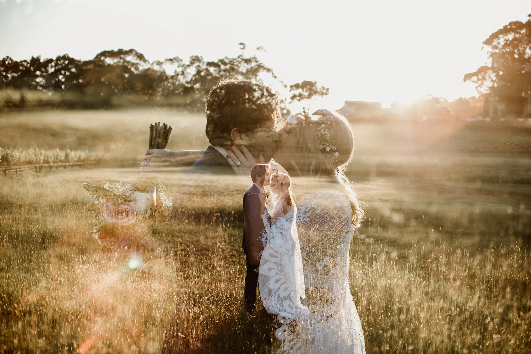 Jacinta and Ben, wedding