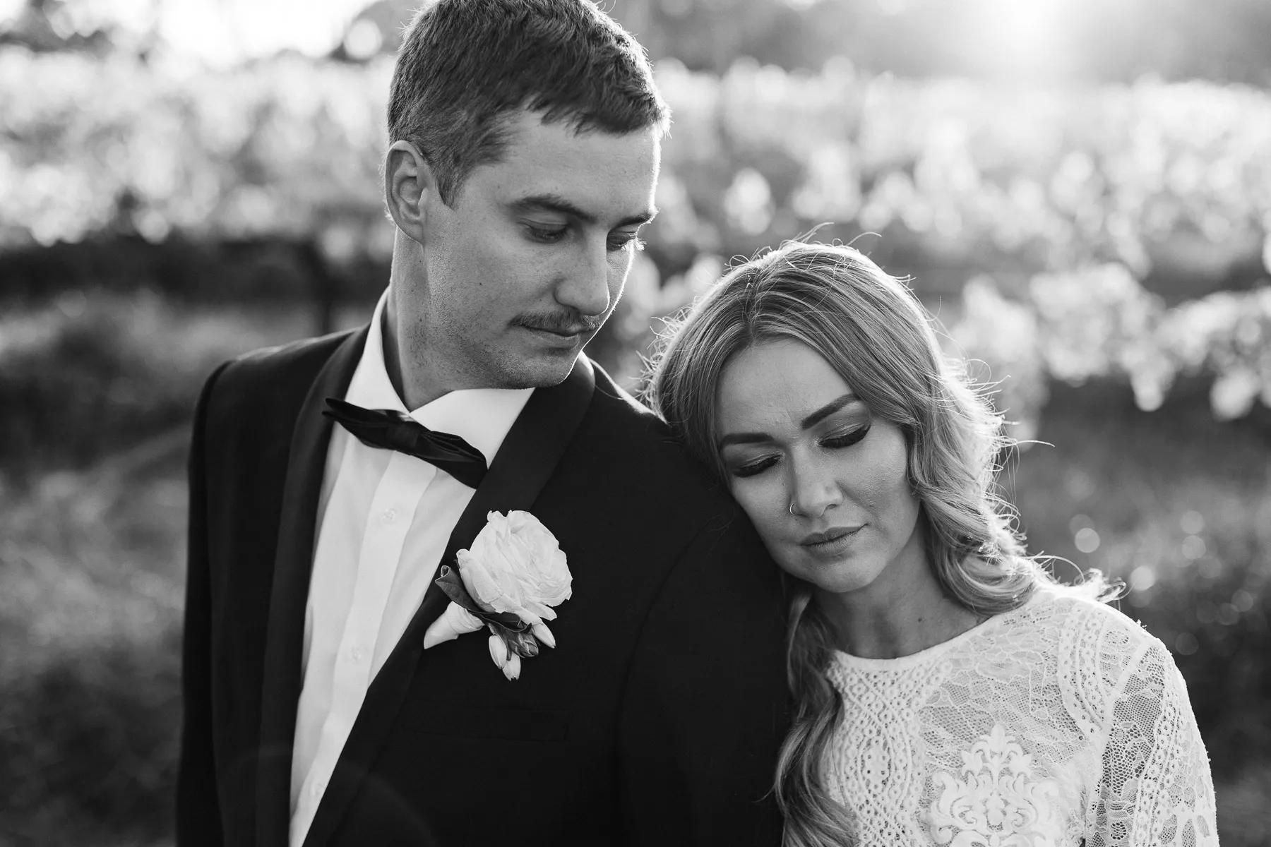 Meg and Tyler, married