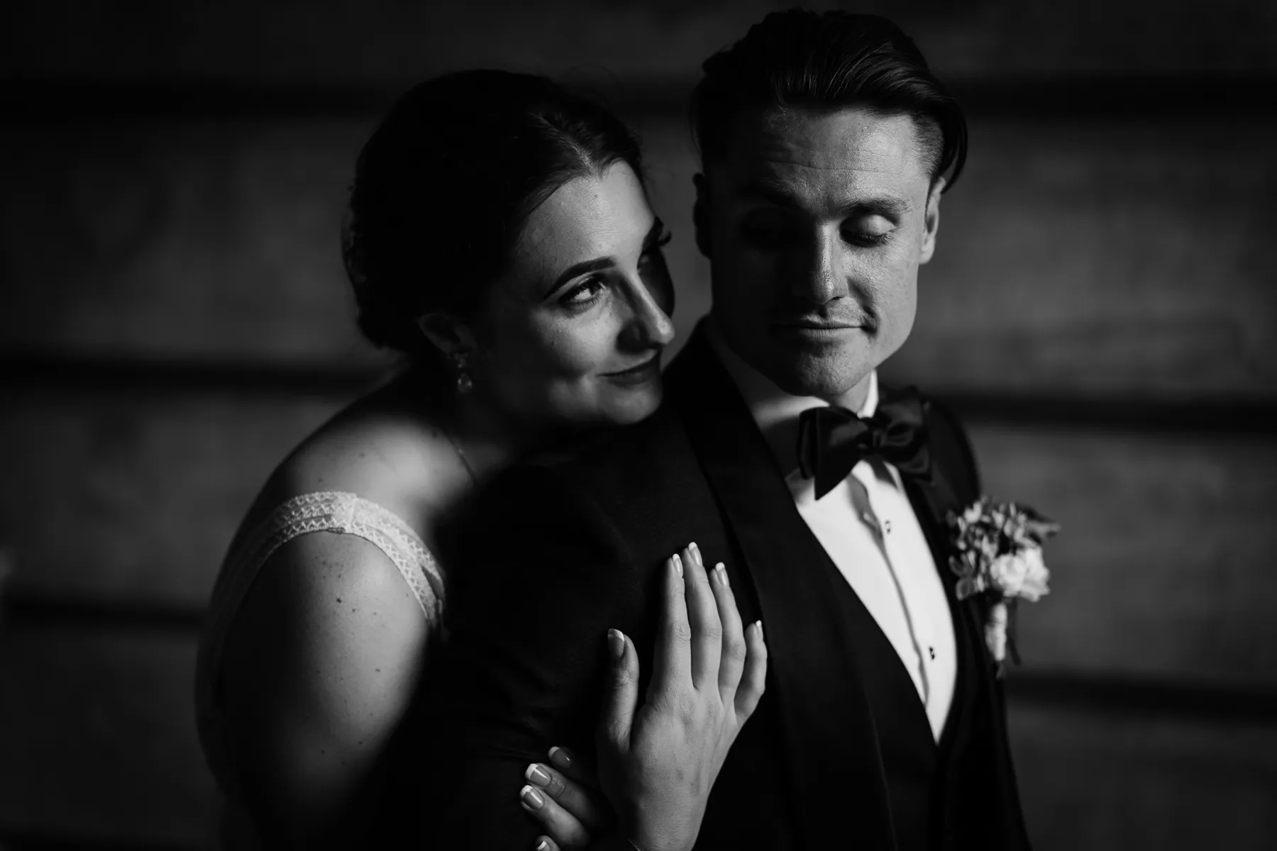 Chelsea and Lachlann, married