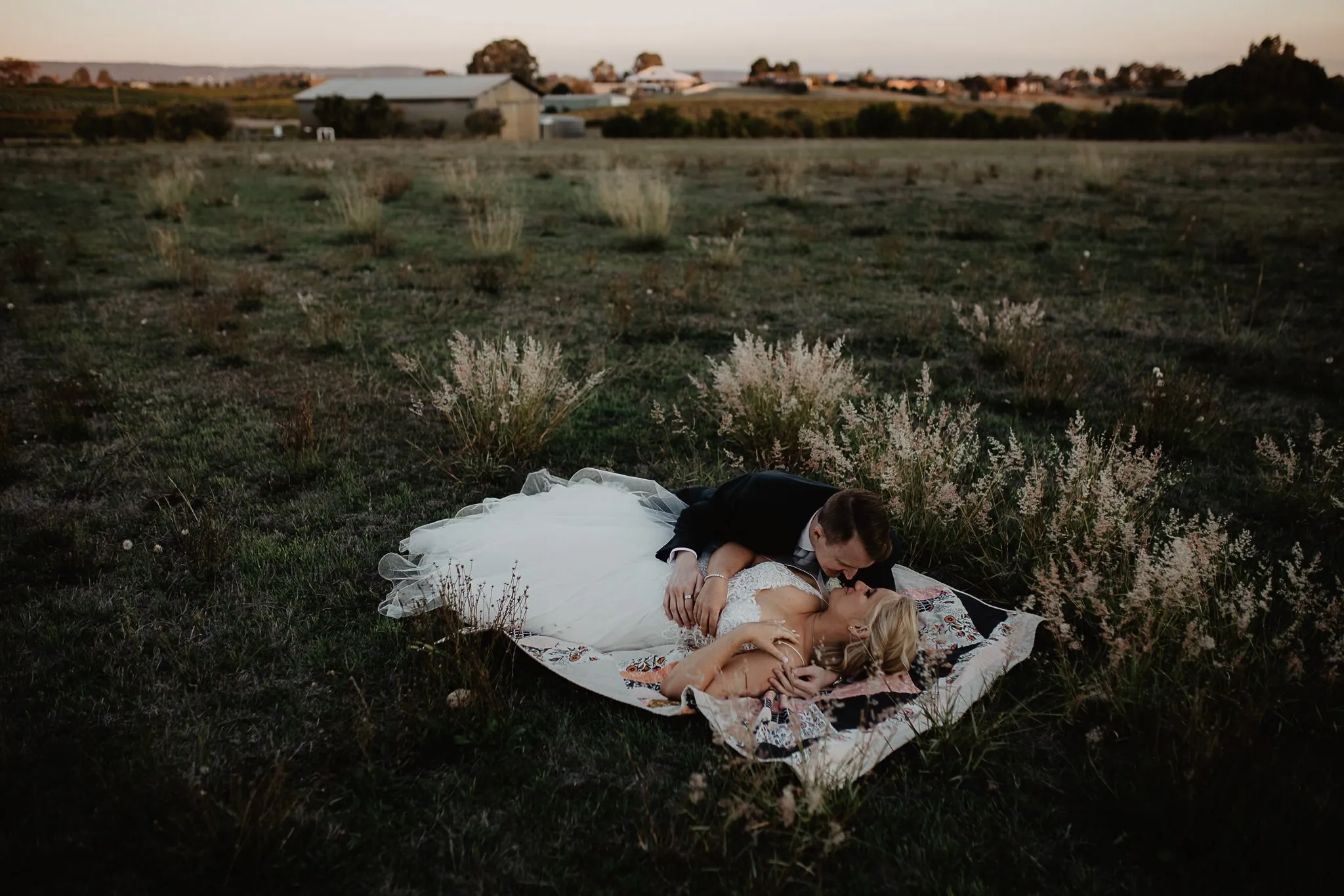 Kate and Trevor, wedding