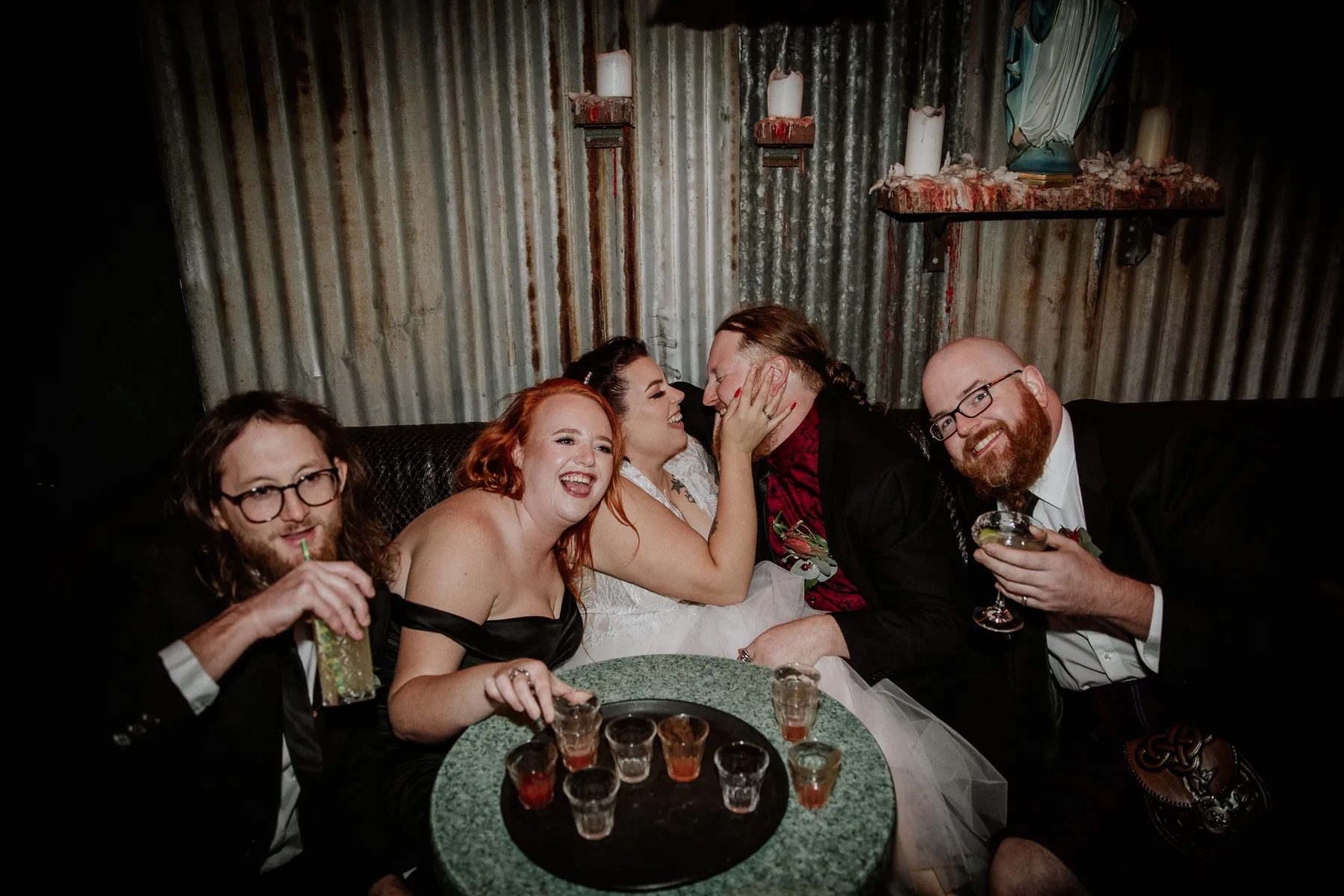 Bec and Phil, married