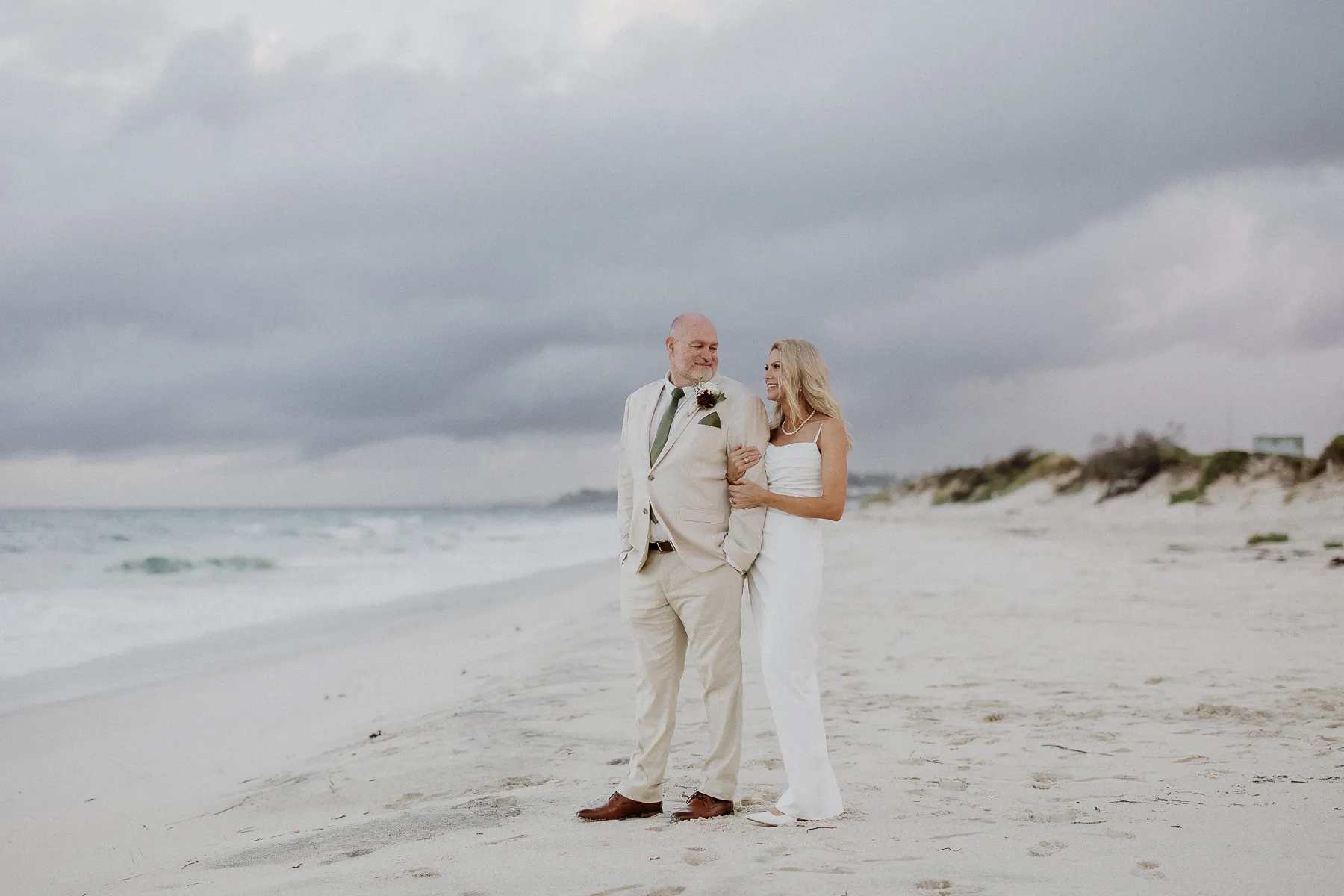 Karen and Dean, married