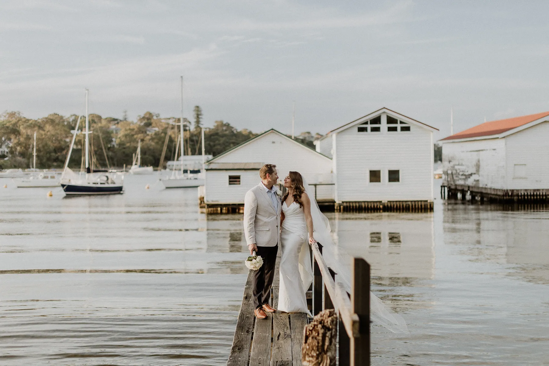 Elisa and Anthony, married