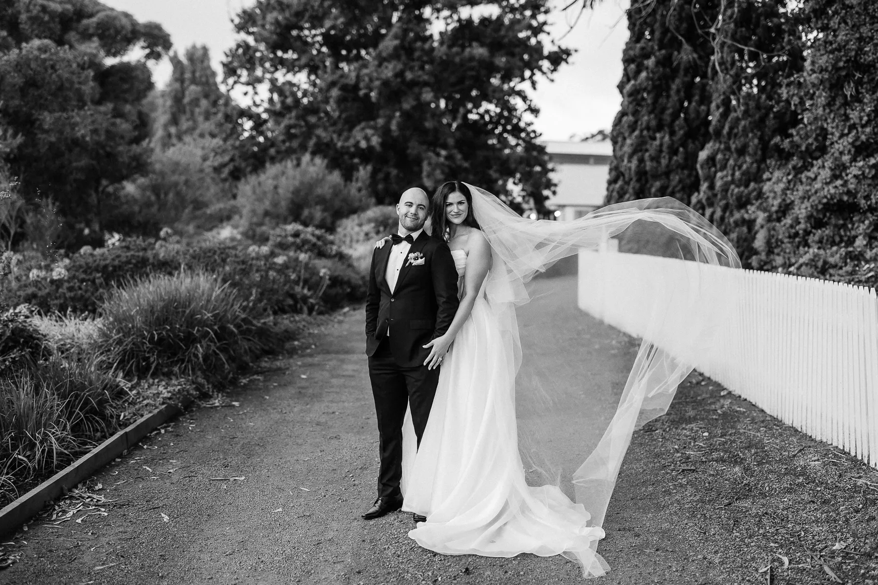Sarah and Ben, married