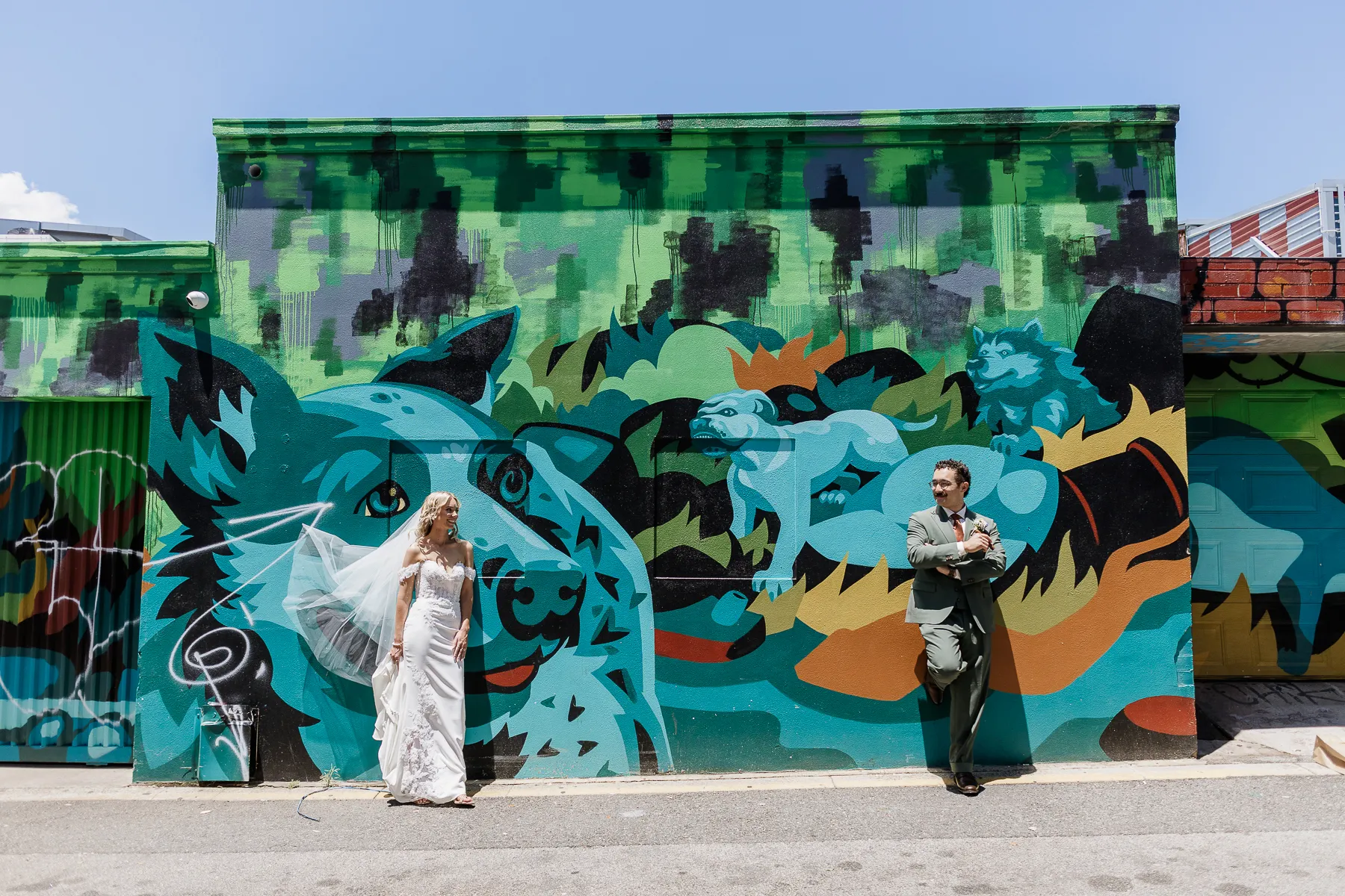 Sean and Eleanor, married