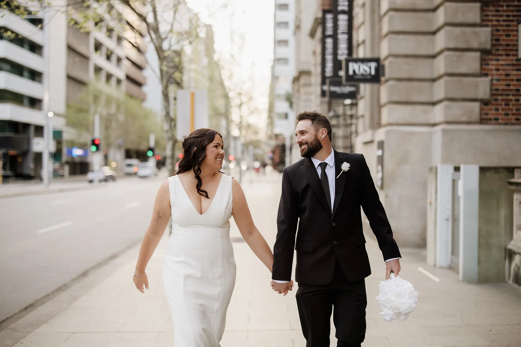Michelle and Darryl, married