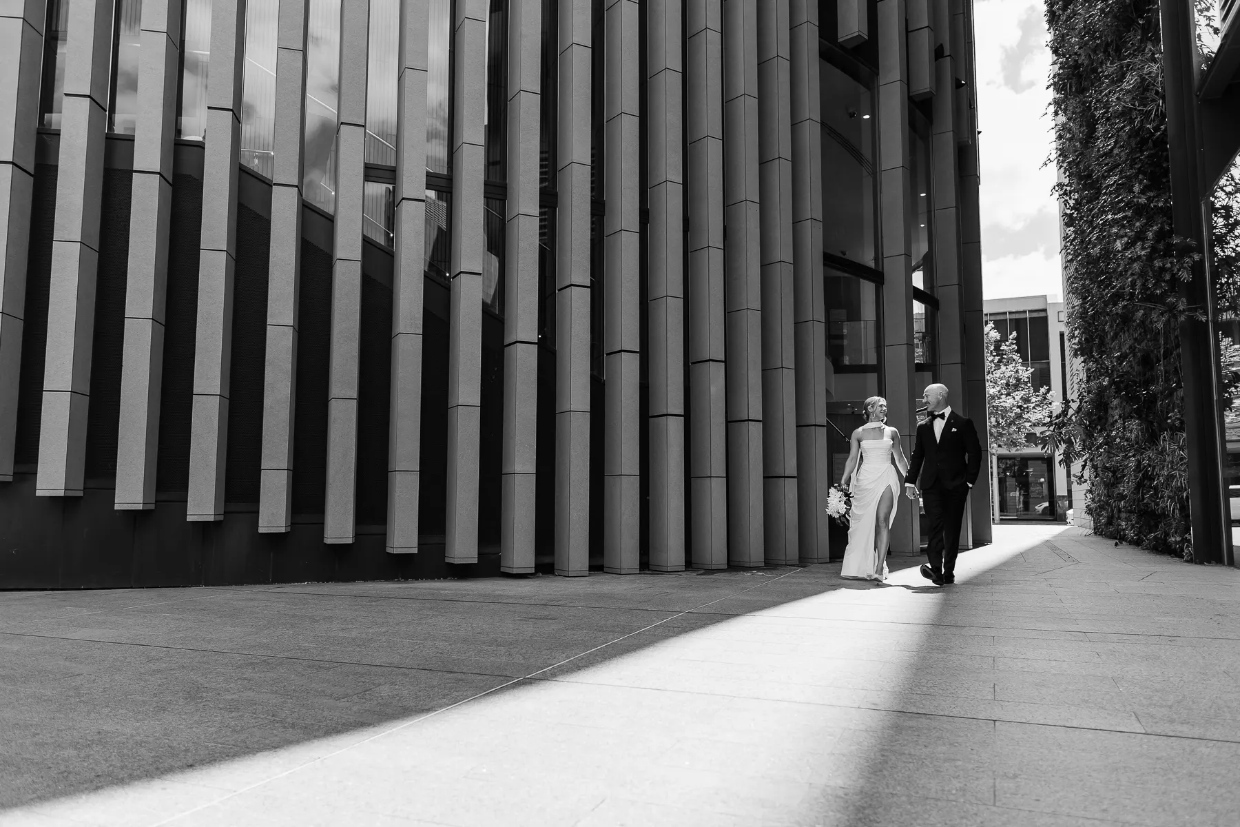Michelle and Darren, married