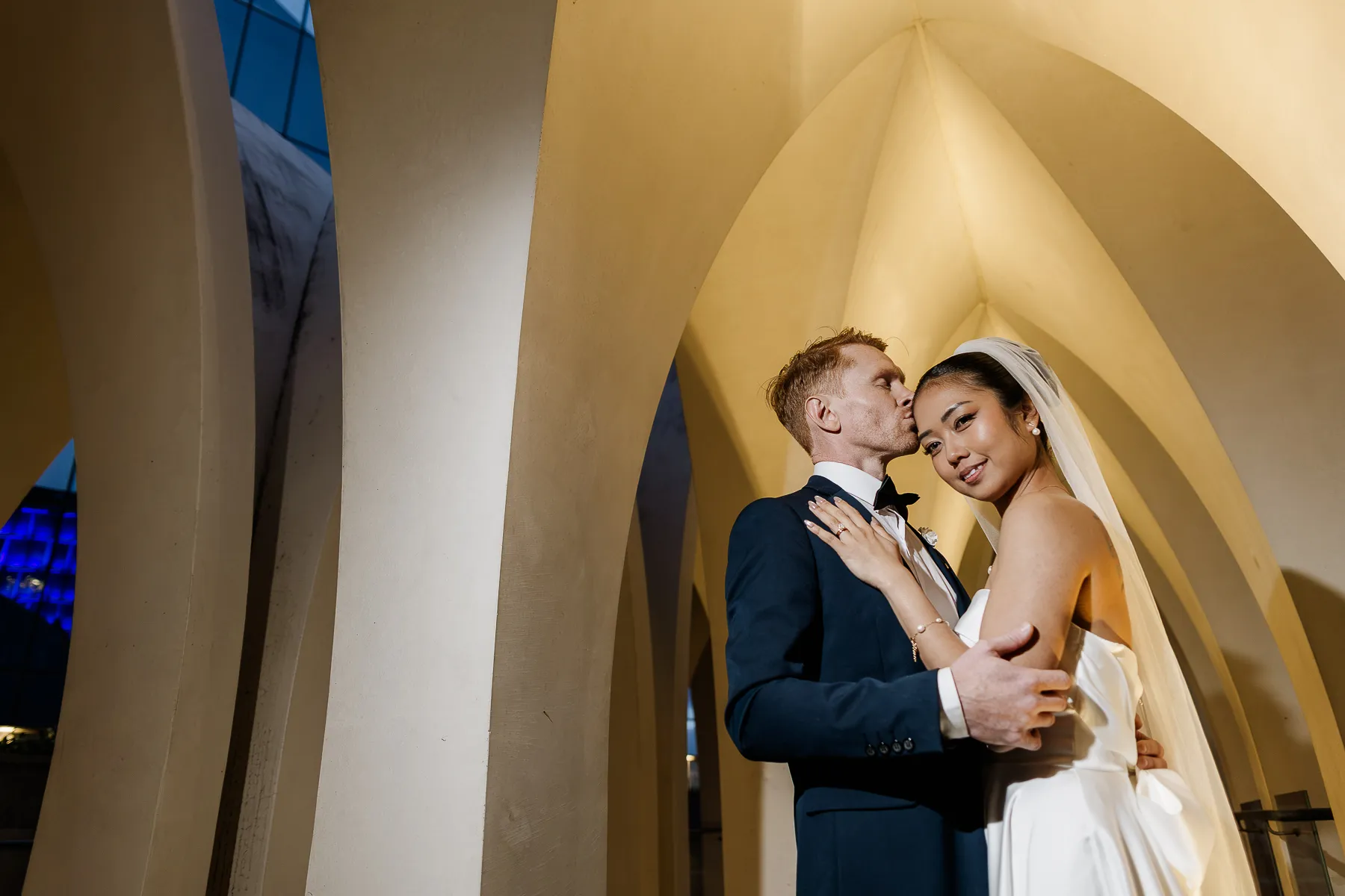 Winda and James, married