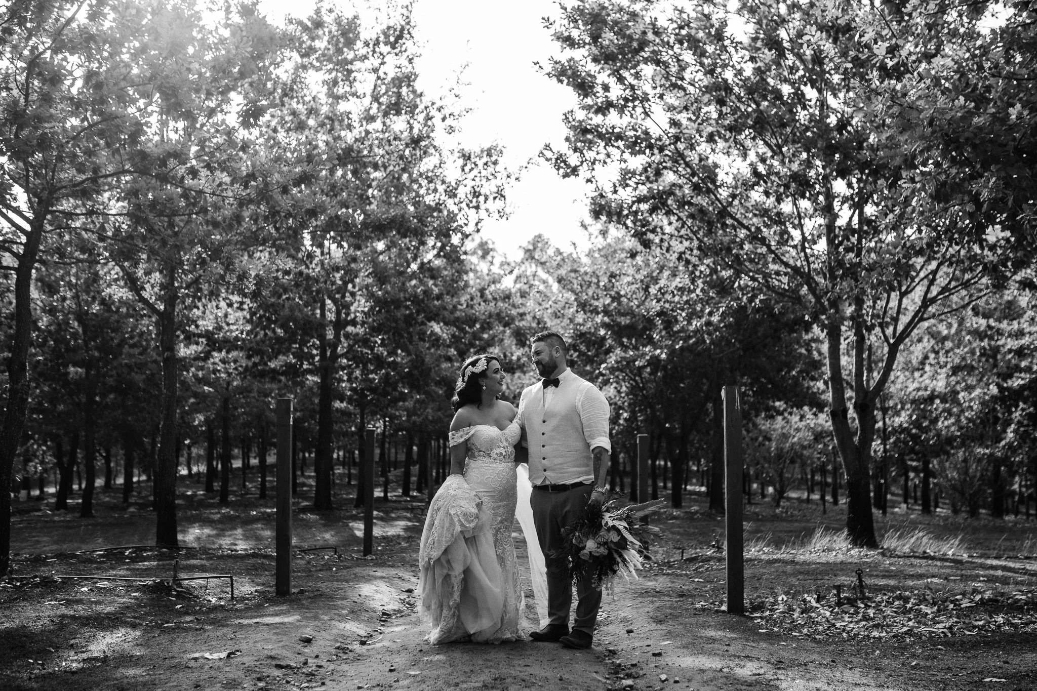 Tash and Brandon, wedding