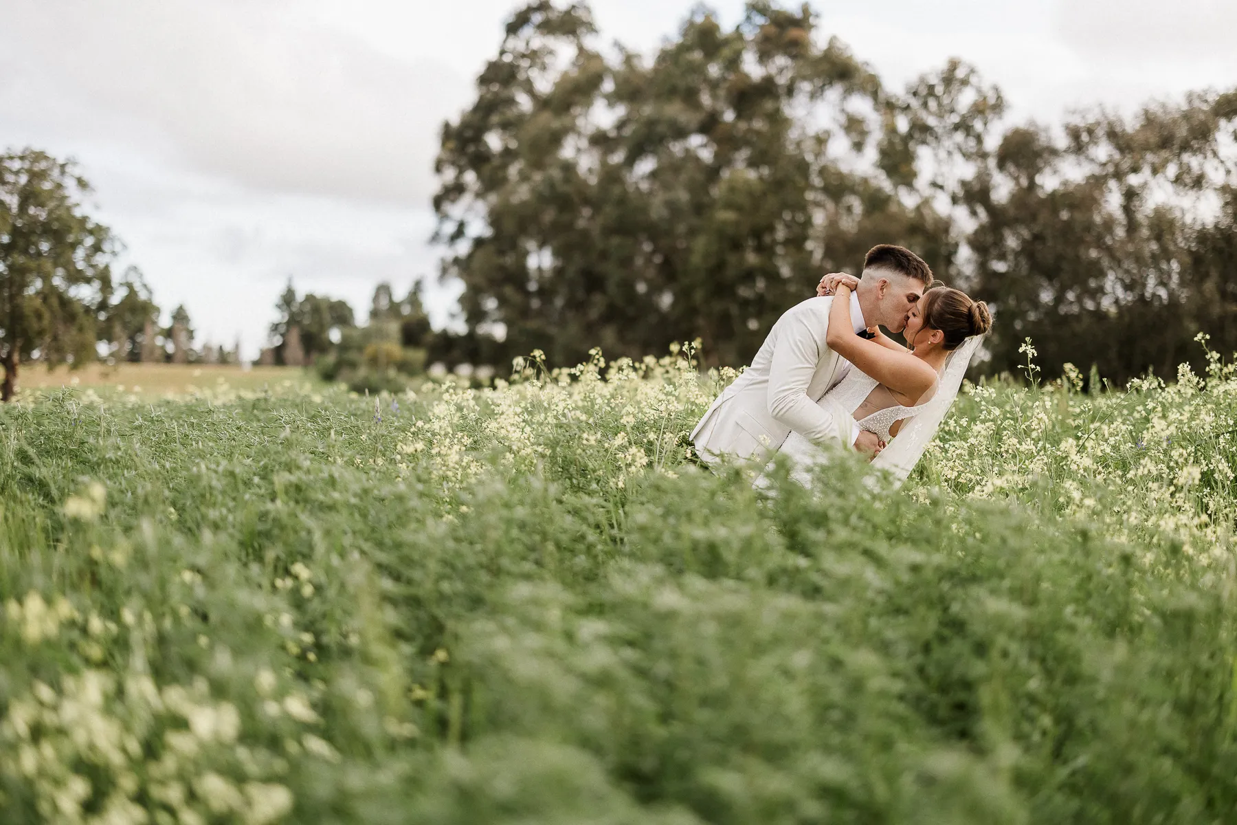 Nikki and Jed, married