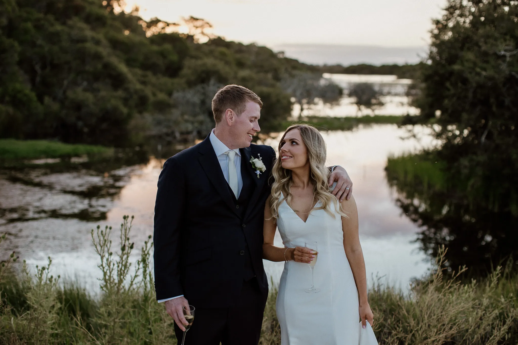 Kate and Kev, married