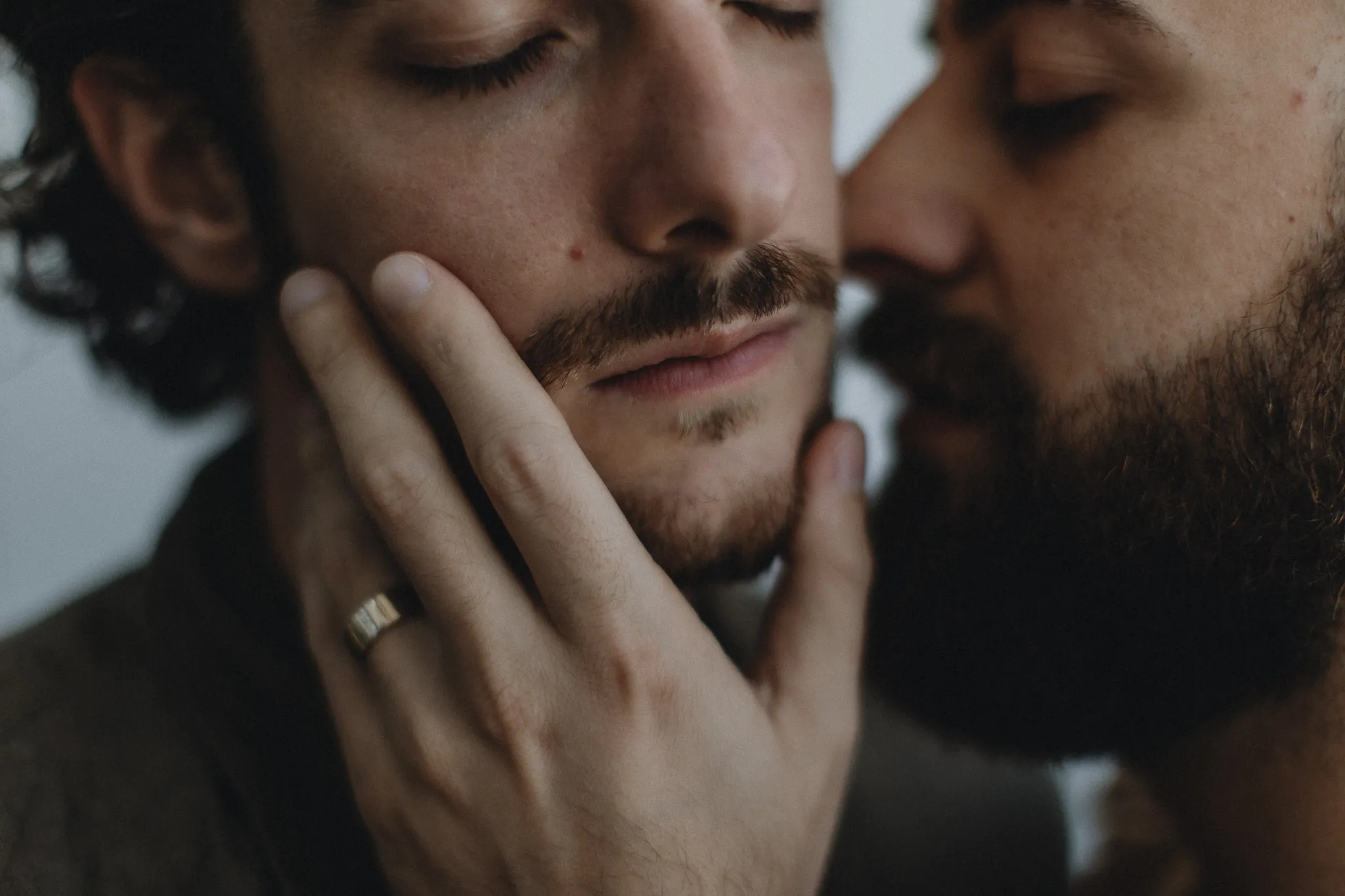 Phil and Jack, engaged