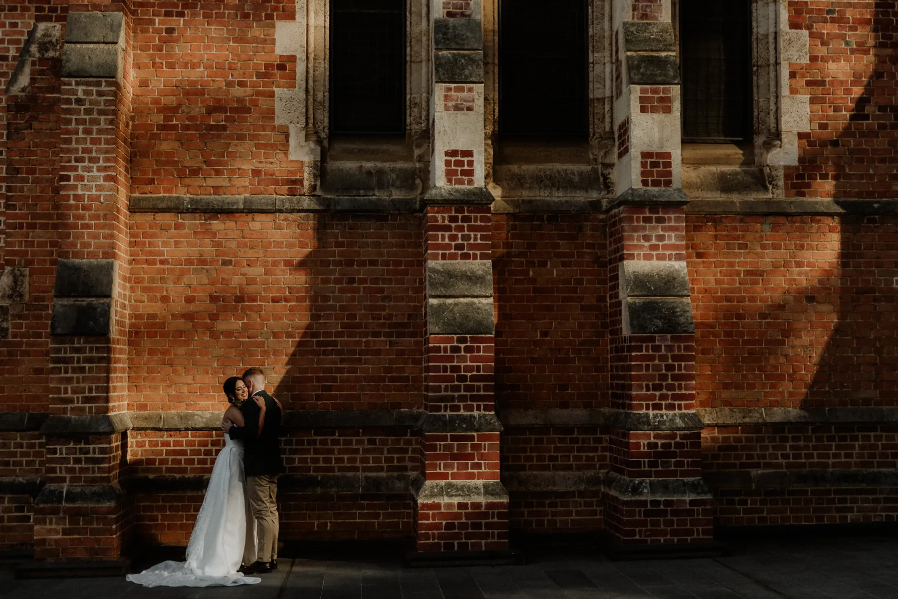 Shane and Nina, married