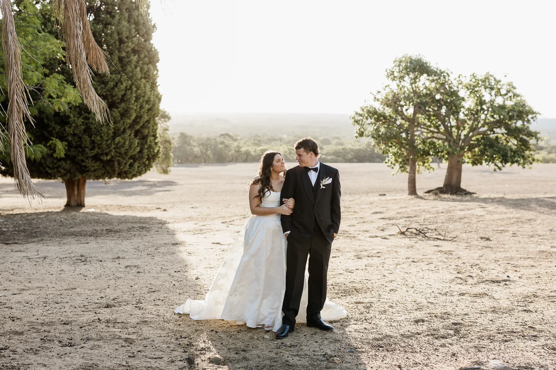 Liam and Phoebe, married