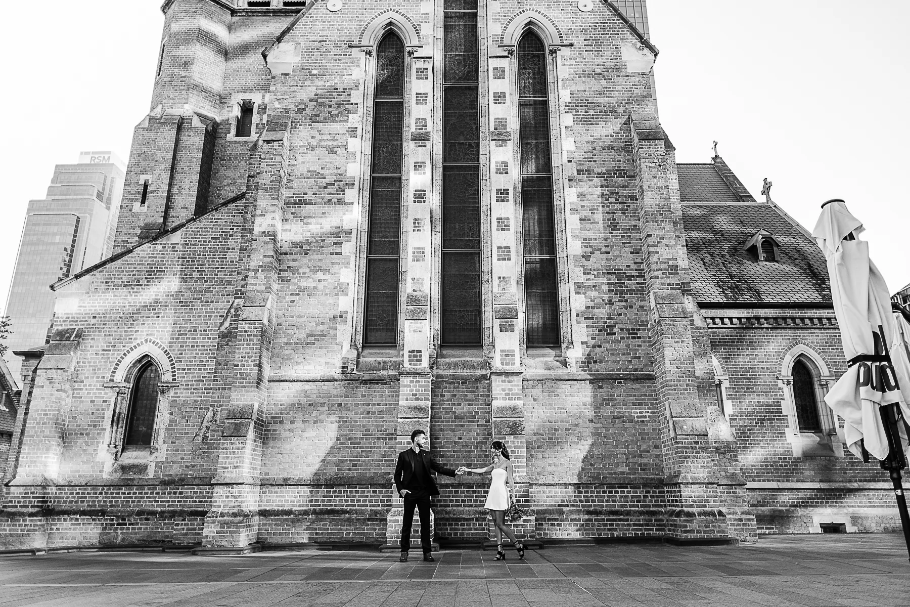 Alex and Brandon, married