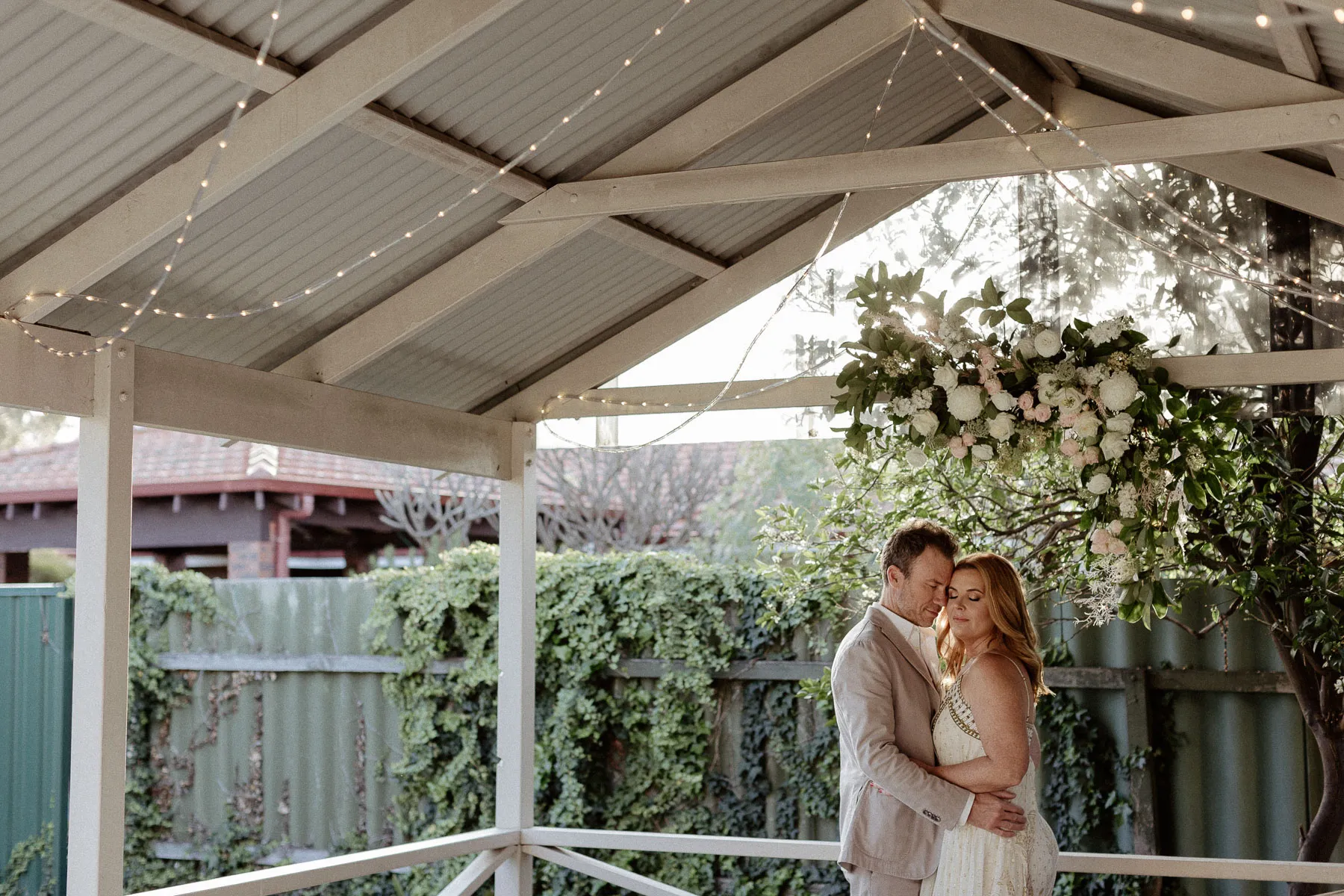 Christie and Ewen, vow renewal
